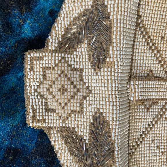 Hand beaded and Edwardian and mini bag - Picture 2 of 6